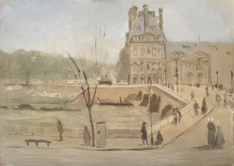 Study from Pont Royal in Paris by David Jacobsen