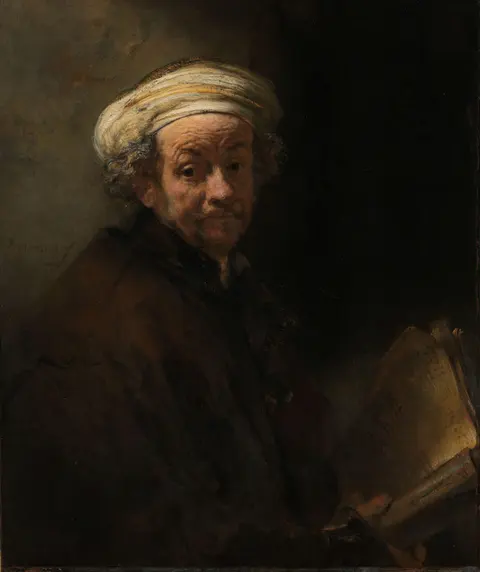 Self-Portrait as the Apostle Paul by Rembrandt