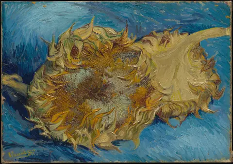 Cut Sunflowers by Vincent van Gogh