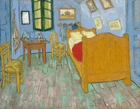 The Bedroom by Vincent van Gogh
