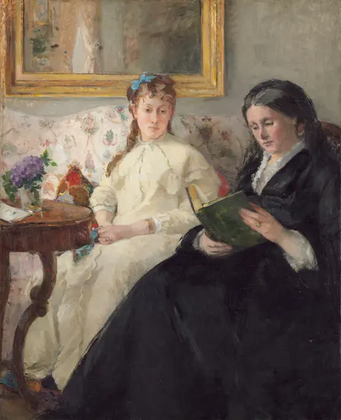 The Cradle by Berthe Morisot