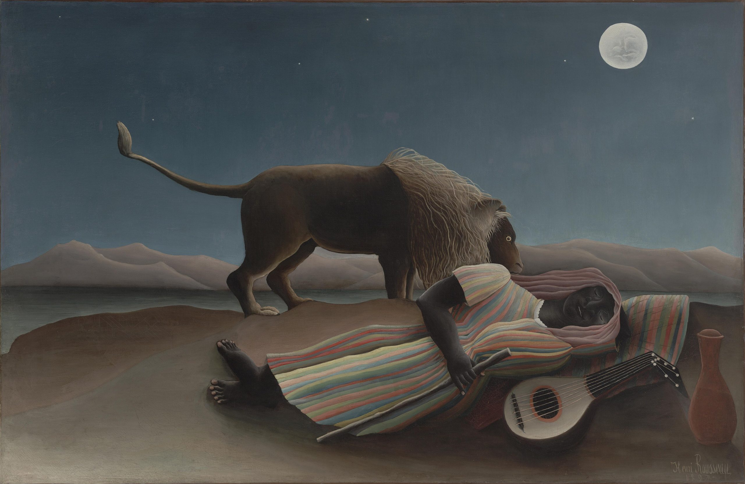 The Sleeping Gypsy by Henri Rousseau