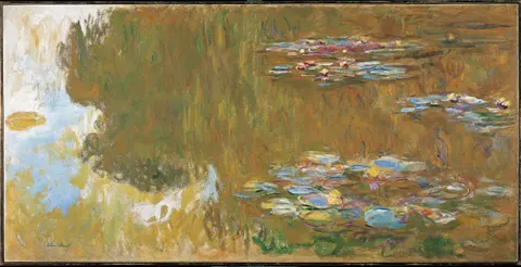 The Water Lily Pond by Claude Monet